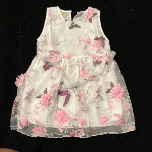 Toddler girl Butterfly dress
